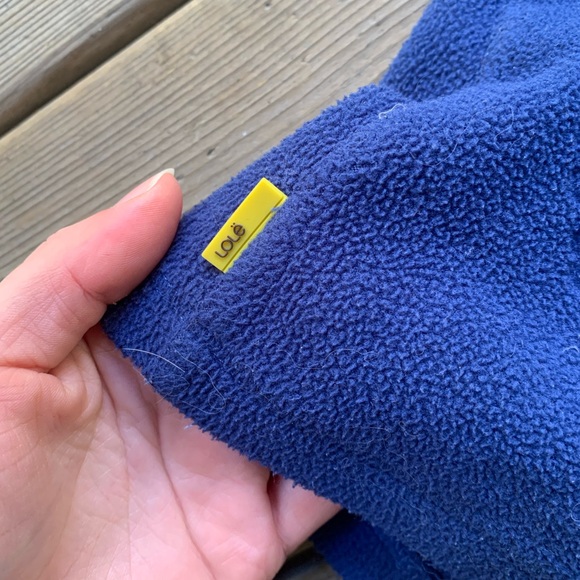 Lolë Blue Fleece Pullover - Picture 5 of 9